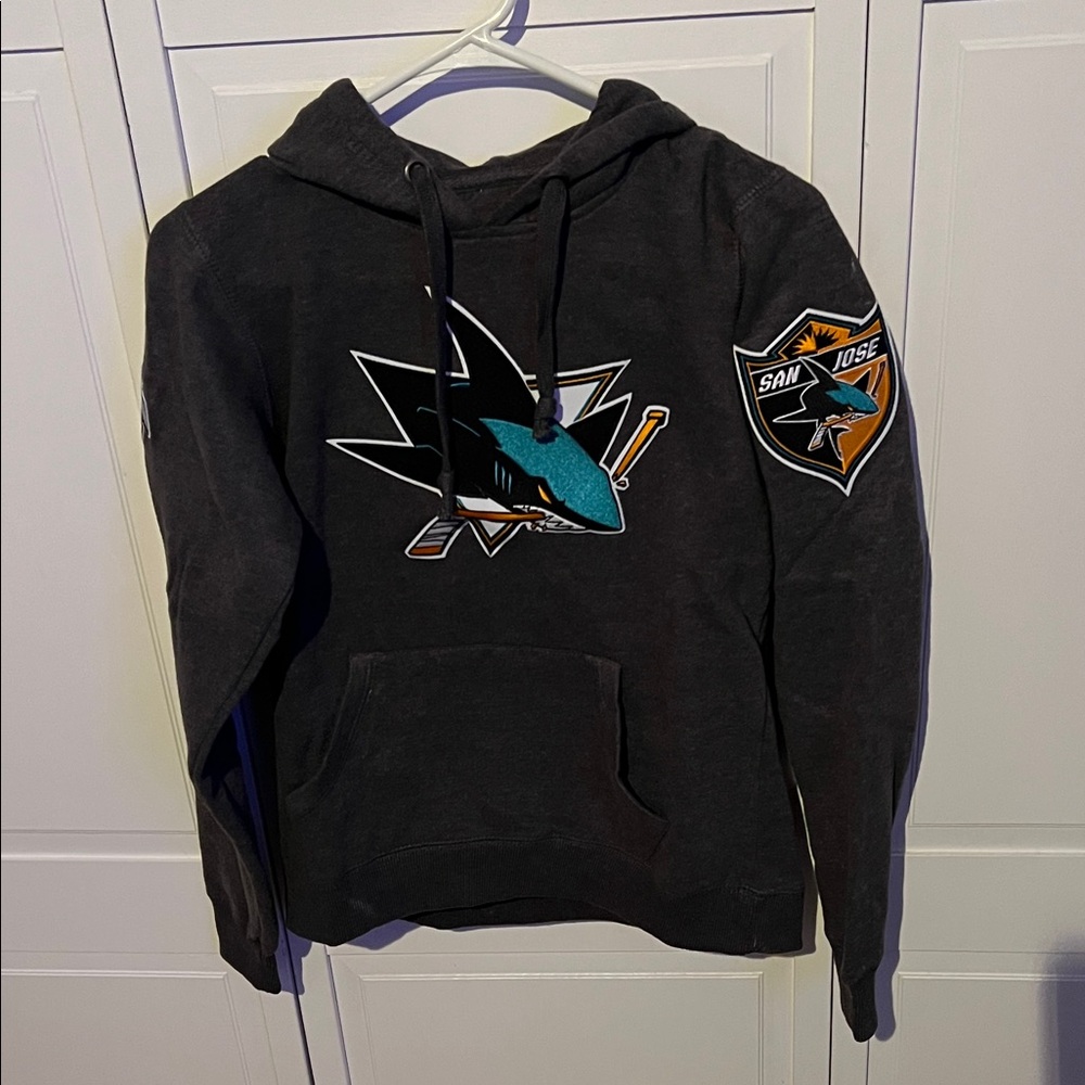 NHL San Jose Sharks Black Hoodie